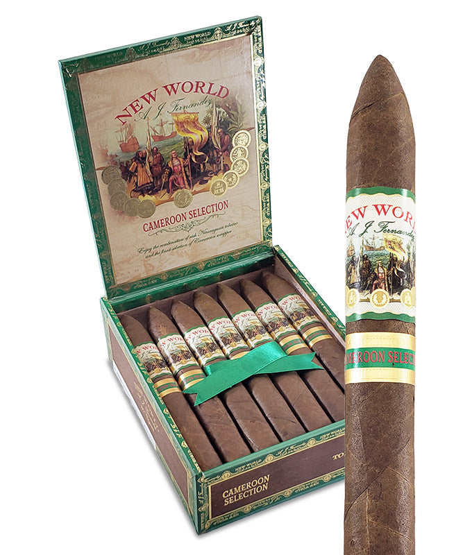 New World Cameroon | Torpedo 6 1/2 x 52 – Paladin Cigars