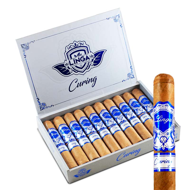 Linga Curing Robusto - 5 x 52 Connecticut – Paladin Cigars