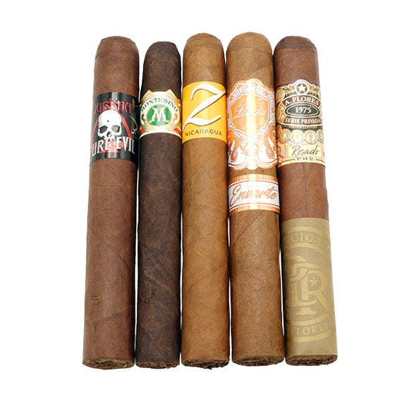 5-Cigar Boutique Sampler – “The Bold & the Boutique” Edition