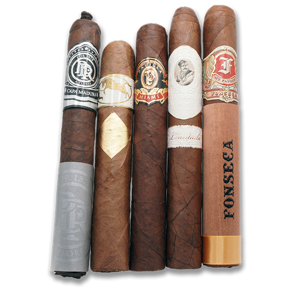 The Bold and Balanced 5-Cigar Toro Sampler