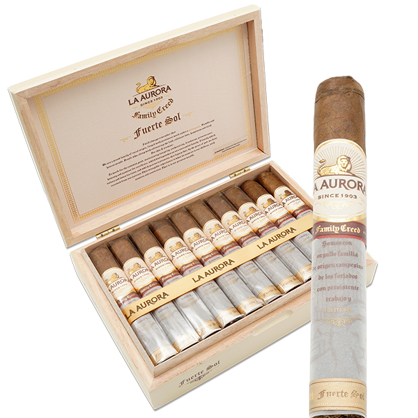 La Aurora Cigars - Fuerte Sol Toro - 5 3/4 x 54 – Paladin Cigars