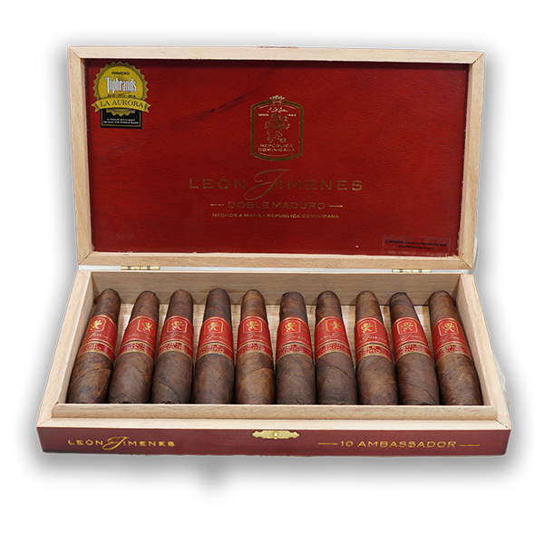 La Aurora Cigars - Leon Jimenes Double Maduro Ambassador Figurado