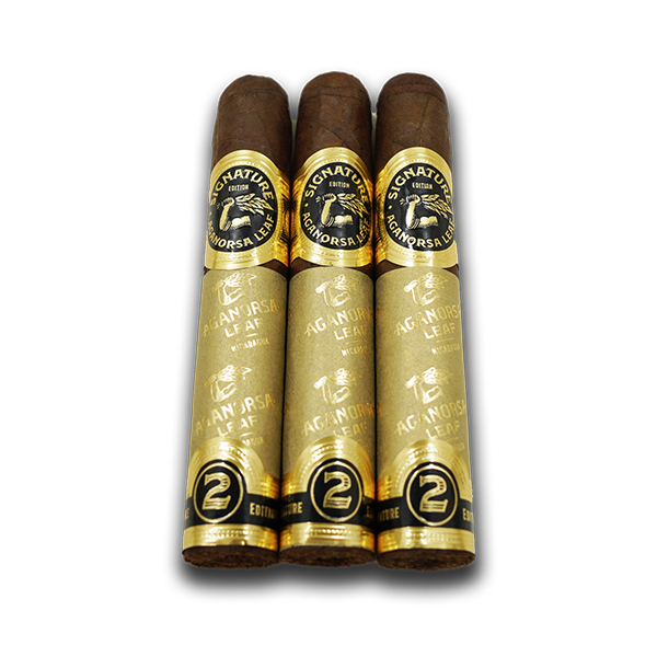 Aganorsa Leaf, Signature Selection Maduro - Robusto 5 x 52