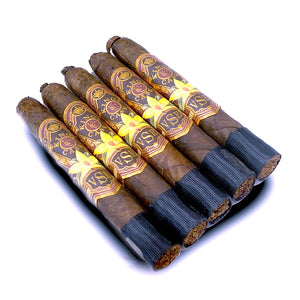 King's Cask VSE - Vanilla Petite Corona Maduro - 5 x 44