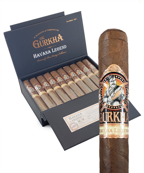 Gurkha Havana Legend Robusto - 5 x 54 – Paladin Cigars