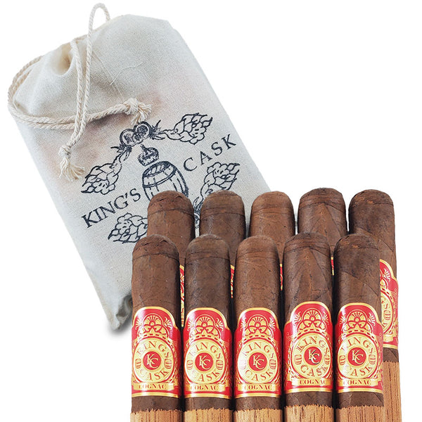 King's Cask Classic 50/50 Habano 10-Pack w/ Bag  Paladin Cigars